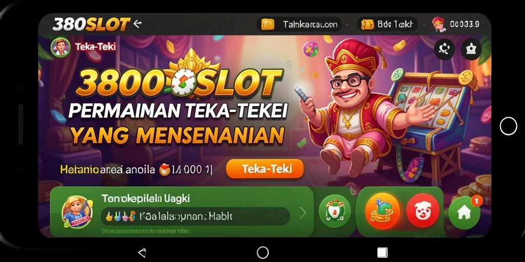 Tampilan antarmuka game Teka-Teki 380SLOT yang menarik.