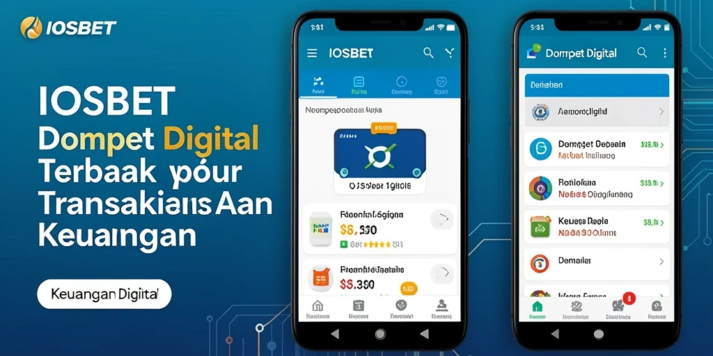 Antarmuka pengguna aplikasi IOSBET yang modern dan fungsional.